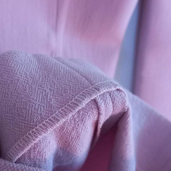 AGNONA rose pink wide leg dress pants - Picture 9 of 15